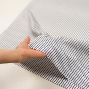 【アウトレット】コットン×ストライプ(ホワイト...の詳細画像4