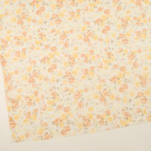 【アウトレット】ポリエステル×フラワー(クリー...の詳細画像1