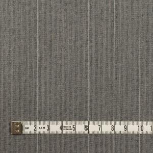 【アウトレット】コットン×ストライプ(グレー)...の詳細画像3