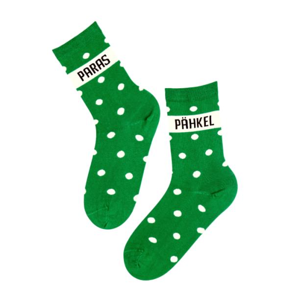 北欧エストニアのユニーク柄ソックス ソキサフテル Sokisahtel 「おもしろナッツ」に贈る!?...