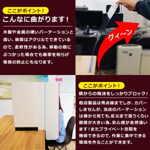 コロナウイルス 対策グッズ 固定式 横並び用 ...の詳細画像4