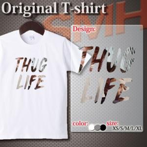 Tシャツ カットソー UNISEX サグライフ thug life hiphop ヒップホップ mu...