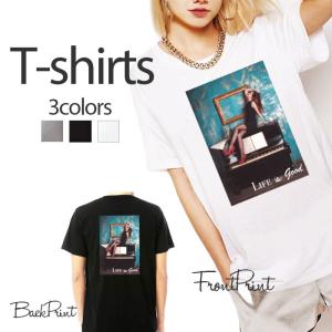 Tシャツ レディース メンズ ペア カップル 外...の商品画像
