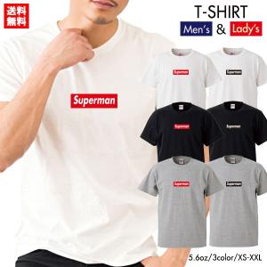 ストリート大人気ブランドTシャツ Superman 大人気 ボックスロゴ BOXロゴ オシャレ トレンド モード｜fabian