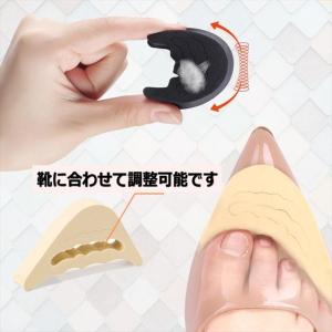 足先パッド靴 サイズ調整 つま先 爪先 クッシ...の詳細画像1