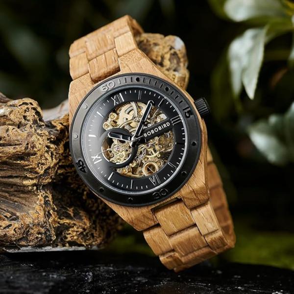 日本正規代理店 BOBO BIRD ボボバード BOBOBIRD 木製腕時計 メンズ 木製 腕時計 ...