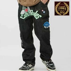 CASHRULES キャッシュルールズ Pocket Embroidery Pants デニム パンツ