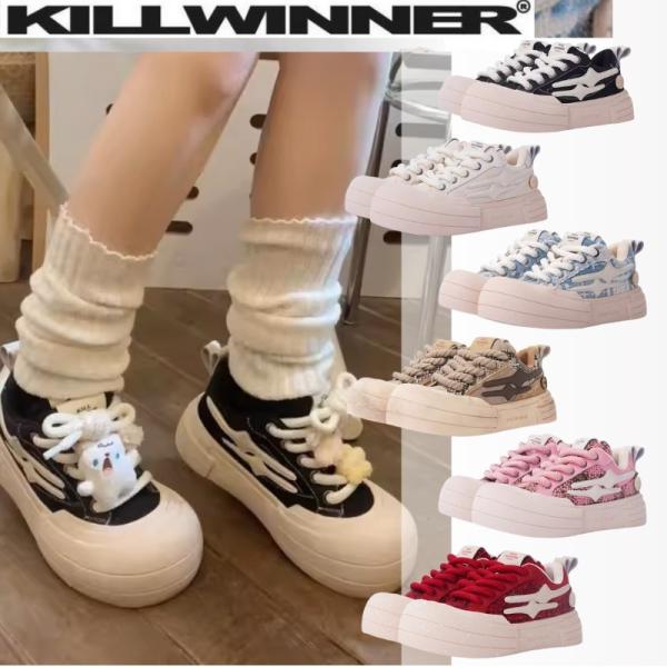 KILLWINNER Smile life 厚底 ボリューム スニーカー 正規品