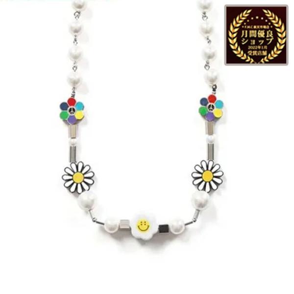 SALUTE サルーテ ネックレス Flower Smile Anarchy Necklace 新品...