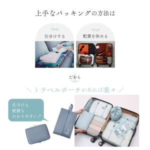 トラべルポーチ セット 8点 吊り下げ おしゃ...の詳細画像4