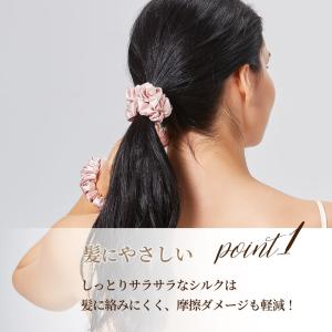 シルク シュシュ 6a ボリューム25mm シ...の詳細画像3