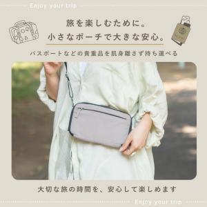 セキュリティポーチ スキミング防止 薄型 パス...の詳細画像2