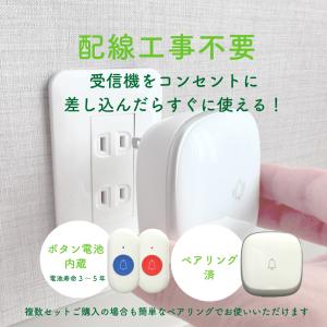 ナースコール 呼び出しベル ボタン2個セット ...の詳細画像5