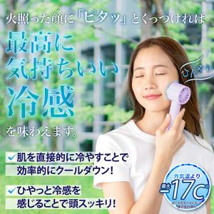 ハンディファン 手持ち扇風機 ペルチェ クール...の詳細画像3