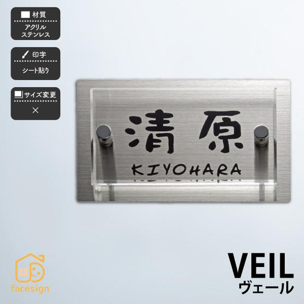 ホームサイン 表札 おしゃれ アクリル ステンレス表札 腐蝕彫刻 戸建 モダン ホームサイン 北欧 ...