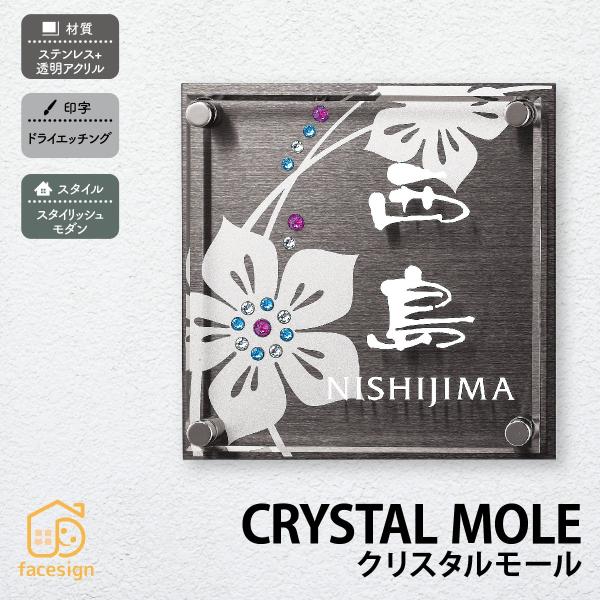 新春初売りセール実施中！丸三タカギ 表札 おしゃれ ステンレス アクリル 戸建 かわいい おすすめ ...