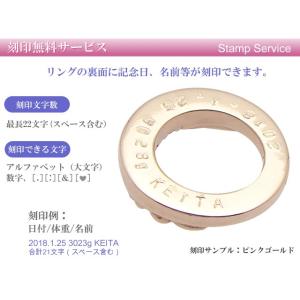 ベビーリング 天使の羽 K10ピンクゴールド ...の詳細画像4