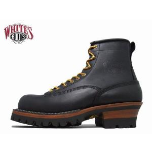 スモークジャンパー ホワイツブーツ White's Boots SMOKE JUMPER 6inc 350V LTT ブラック vibram 100ソール アメリカ製 ワークブーツ メンズ men's boots｜facetofacegold