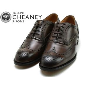 ジョセフチーニー ウィングチップ ドレスシューズ メンズ JOSEPH CHEANEY ARTHUR III MOCHA｜facetofacegold