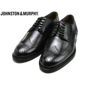 ジョンストン&マーフィー ウィングチップ JOHNSTON&MURPHY DALEY WINGTIP BLACK｜facetofacegold