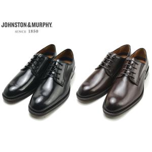 美品！ジョンストンアンドマーフィー　コードバン　プレーントゥ　ダービーシューズ JOHNSTON&MURPHY（ジョンストンアンドマーフィー） ジョンストン