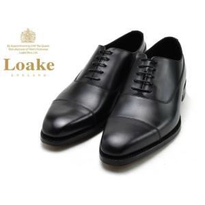 ローク ストレートチップ Loake LAXFORD ブラック メンズ ビジネスシューズ