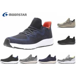 ムーンスター スニーカー メンズ イージーゴー moonstar SNGY M23 EASY GO EZ GOレースタイプ 軽量 脱ぎ履きしやすい 幅広