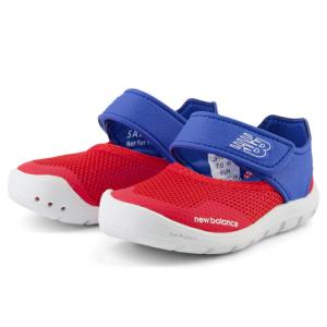 ニューバランス ベビー スニーカー サマーシューズ new balance IO208 B2 ホワイト ブルー レッド  サンダル キッズ ベビー 子供靴 kids baby