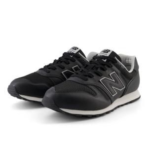 ニューバランス スニーカー レディース メンズ 373 new balance ML373 PK2 ブラック  2Eワイズ 幅広 靴