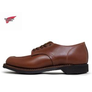 レッドウィング スポーツ オックスフォード RED WING 8071 SPORT OXFORD Cigar"Retan" フラットボックス｜facetofacegold