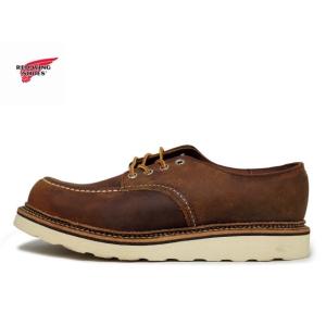 レッドウィング ワーク オックスフォード RED WING 8095 WORK OXFORD MOC-TOE COPPER ROUGH & TOUGH カッパー ラフアンドタフ｜facetofacegold