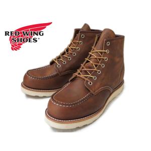 レッドウィング クラシックワークモックトゥ REDWING RW 8876 CLASSIC WORK 6 MOC-TOE COPPER ROUGH＆TOUGH メンズ ブーツ｜facetofacegold