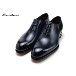 SANTONI（サントーニ） ストレートチップ ブラック 06435 メンズ