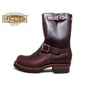 ウエスコ ボス エンジニアブーツ Wesco CUSTOM BOSS 9inc 7709100 カスタム ボス 9インチ ビブラム 100 ソール BURGUNDY DOMAIN バーガンディ ドメイン｜facetofacegold