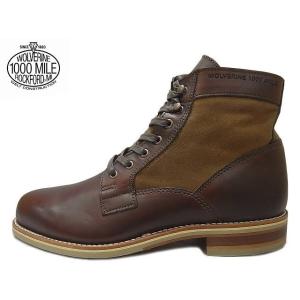 ウルヴァリン 1000マイルブーツ ウルバリン WOLVERINE 1000MILE BOOTS WO0403 ホワイトパイン ブラウン Made in USAメンズ｜facetofacegold