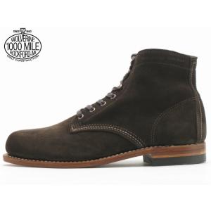 ウルバリン ウルヴァリン 1000マイルブーツ 【WOLVERINE 1000MILE BOOTS W40093 ブラウンスエード Made in USAメンズ men's boots