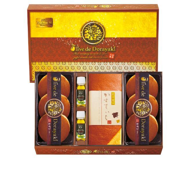 和菓匠菴 「オリーブ de どら焼き」Premium  NODE-CB54 内祝 香典返し 引出物