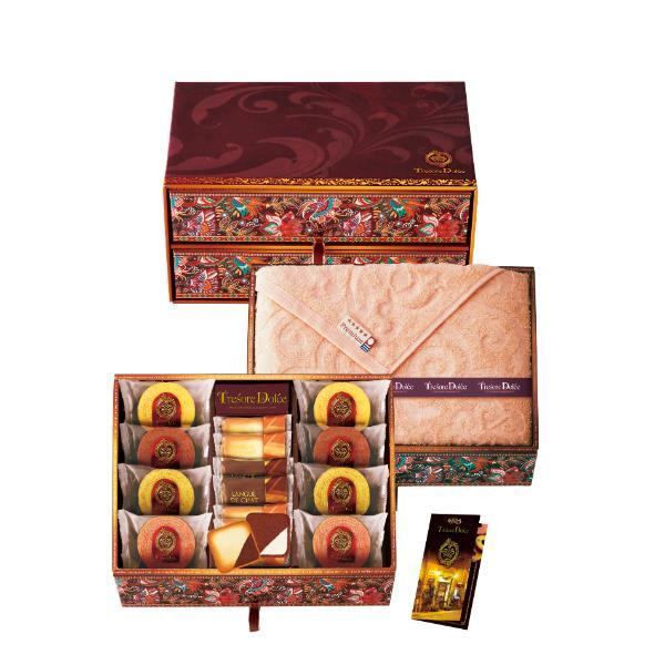 Tresore Dolce ［宝石箱］フルーツカラーバウム&amp;今治産タオル  TREG-FJ4 内祝 ...