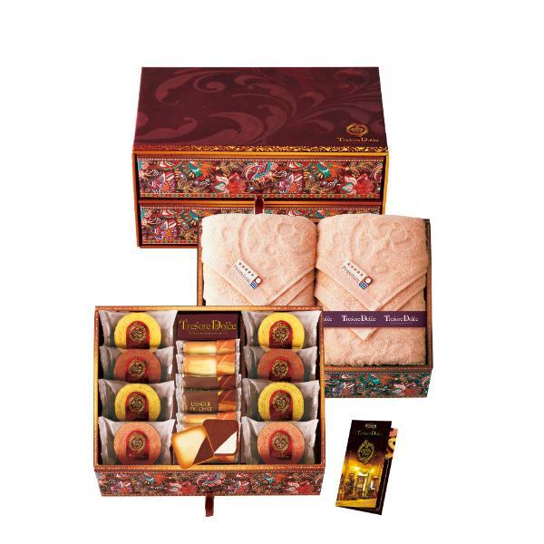 Tresore Dolce ［宝石箱］フルーツカラーバウム&amp;今治産タオル  TREG-HJ4 内祝 ...