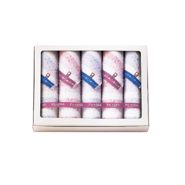 F?-SHA（風車） 今治産 フェイスタオル5P  FS-EO5 内祝 香典返し 引出物