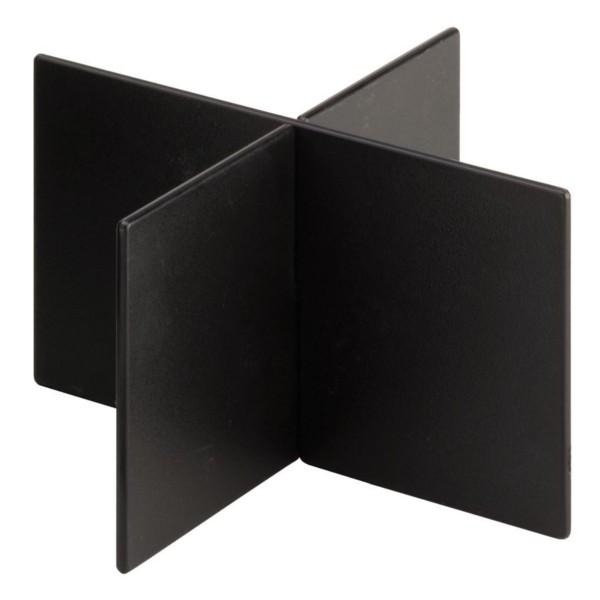 Snap Bin Diagonal Divider 3in Black 82123 （1枚）