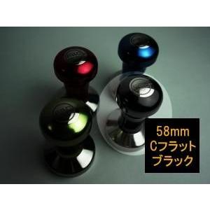 NEW FBCオリジナルカラータンパー Cフラット 58mm ブラック