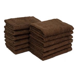 Brown Bar Towel 漂白剤使用可　12枚セット｜facoffee