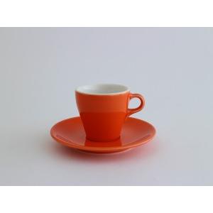 ORIGAMI 3oz エスプレッソカップ＆ソーサー オレンジ
