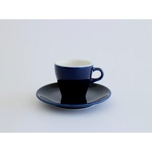 ORIGAMI 3oz エスプレッソカップ＆ソーサー ネイビー