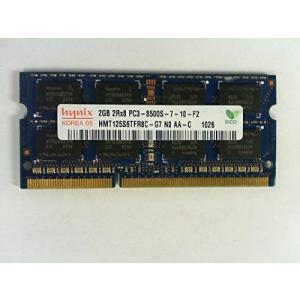 hynix 2GB*1枚 PC3-8500S(DDR3-1066) SO-DIMM ノートパソコン用メモリ型番：HMT125S6TFR8C-G7｜factory-step