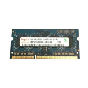 hynix 2GB*1枚 PC3-10600S (DDR3-1333) SO-DIMM ノートパソコン用メモリ型番：HMT325S6BFR8C-H9｜factory-step