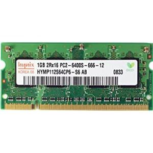 hynix 1GB*1枚 PC2-6400S（DDR2-800) SO-DIMM ノートパソコン用メモリ型番：HYMP112S64CP6-S6｜ファクトリーステップ