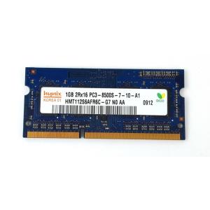 hynix 1GB*1枚 PC3-8500S(DDR3-1066) SO-DIMM ノートパソコン用メモリ型番：HMT112S6AFR6C-G7｜factory-step