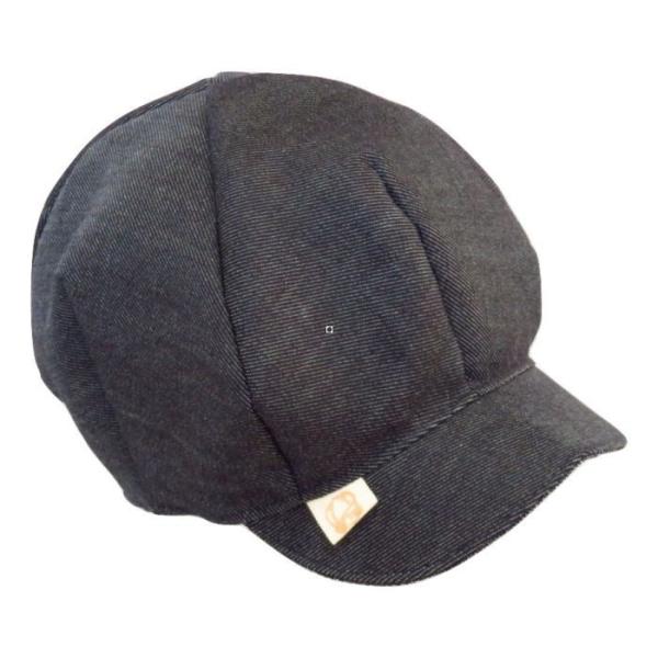 キャスケット　シンプルデニム